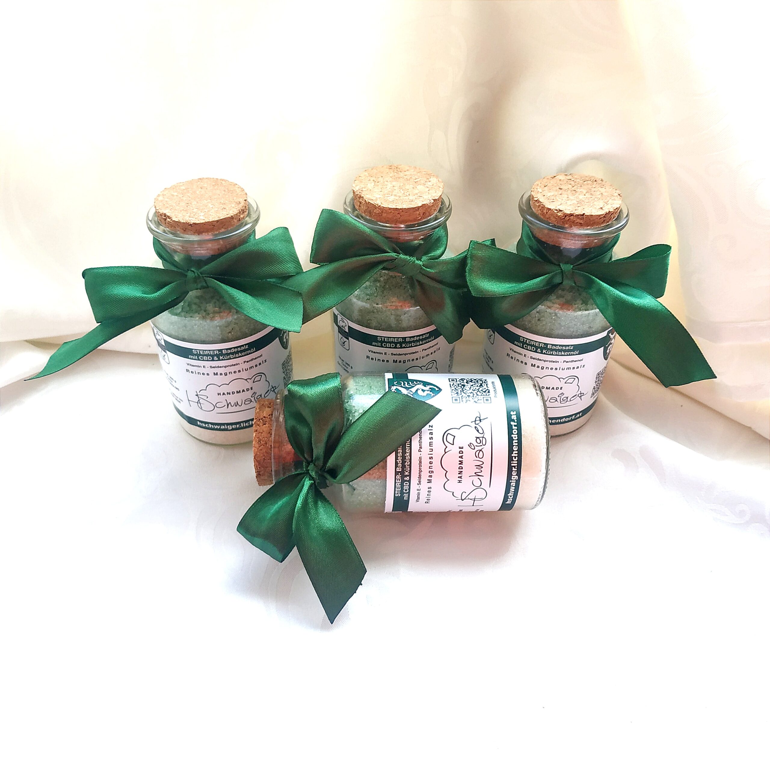 Steirer Badesalz mit BIO Kürbiskernöl