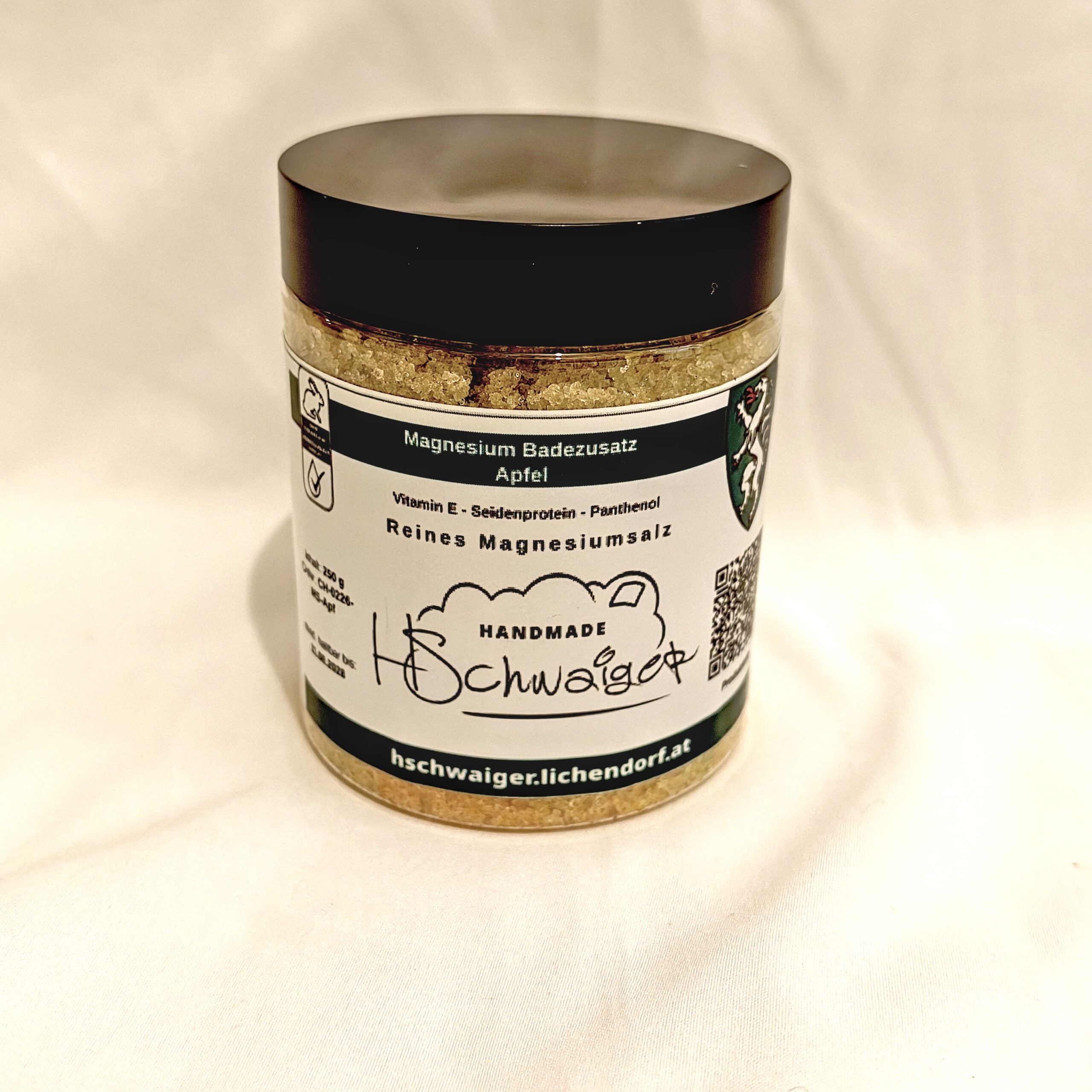 Magnesium Badesalz Apfel – Bild 3