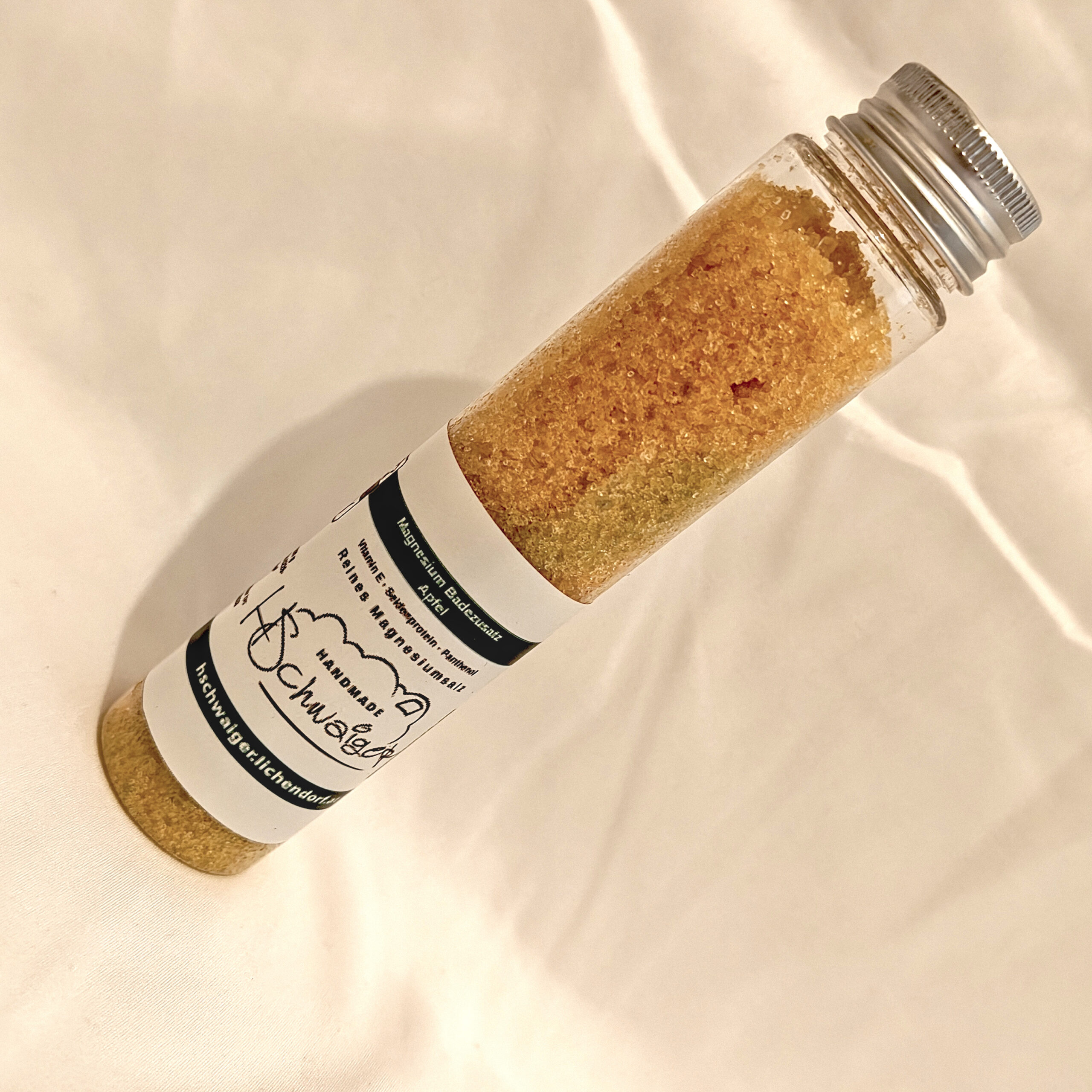 Magnesium Badesalz Apfel – Bild 4