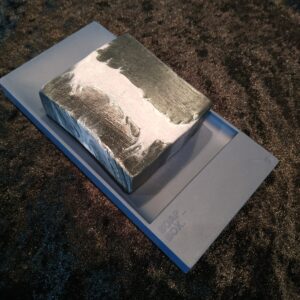 Seifenschale mit Abfluss - Blau